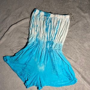 Blue romper